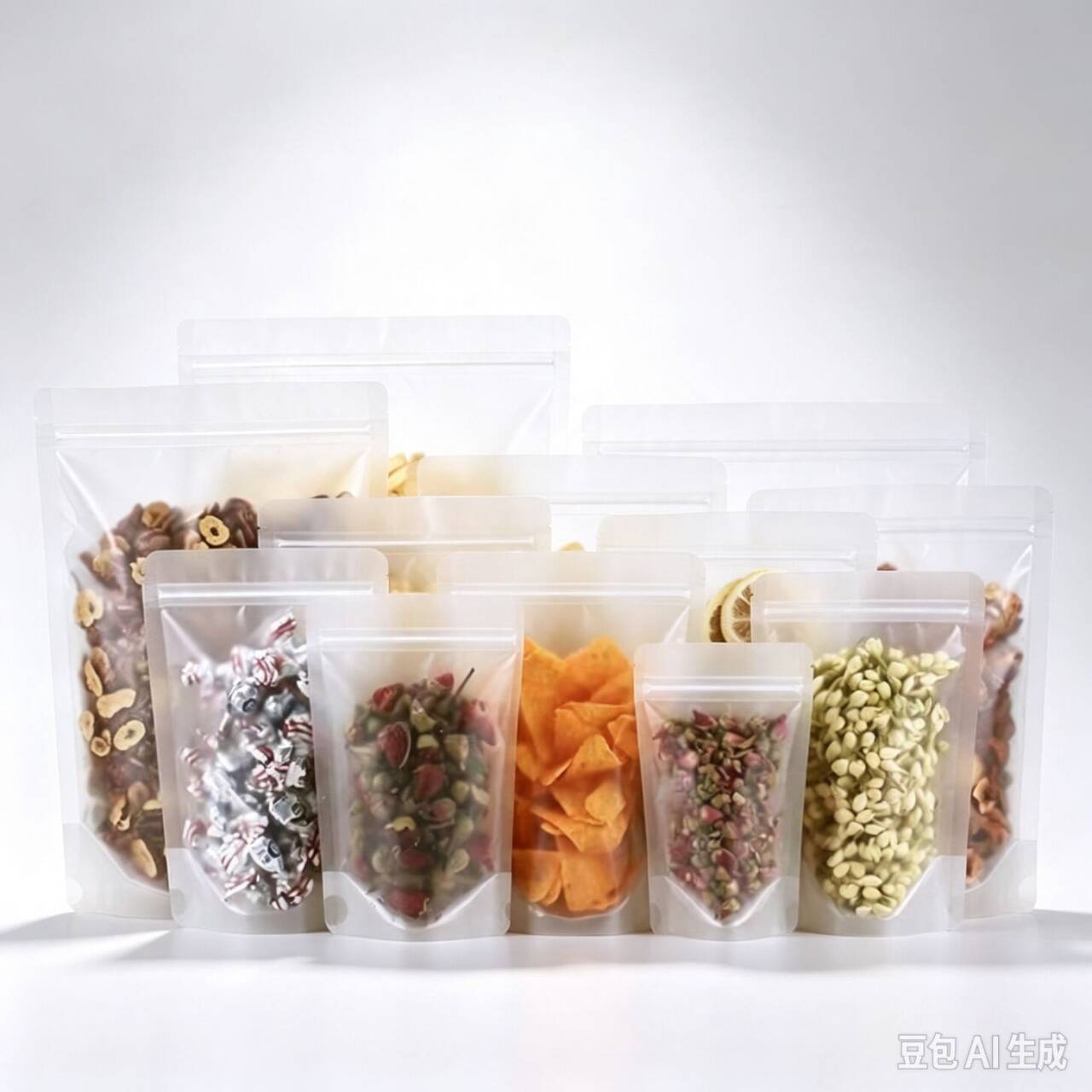 Frosted Stand Up Pouches