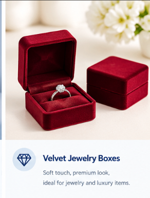 Velvet Jewelry Boxes